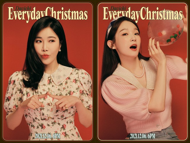 Davichi《Everyday Christmas》概念照