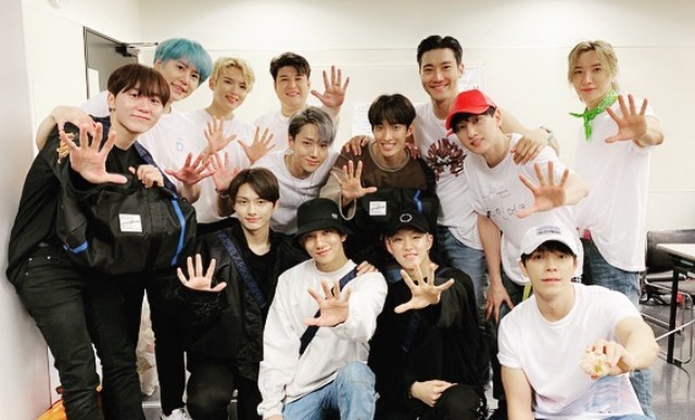 Super Junior、SEVENTEEN