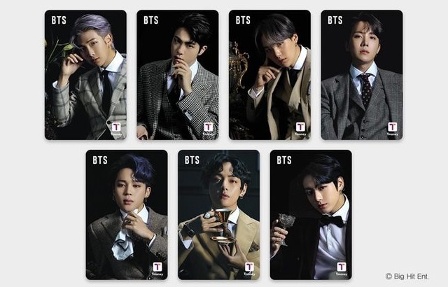 BTS 2020 T-Money Card