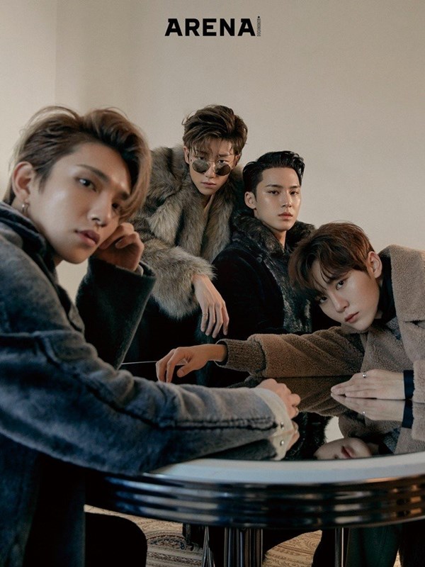 SEVENTEEN JOSHUA、THE8、MINGYU、SEUNGKWAN《Arena Homme+》