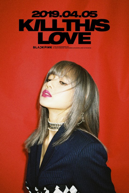 BLACKPINK《KILL THIS LOVE》回歸預告海報@LISA