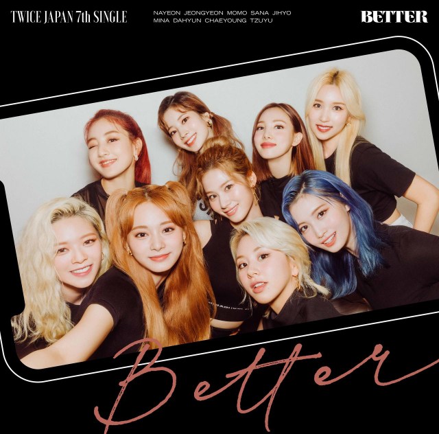 TWICE 第七張日文單曲《BETTER》ONCE JAPAN 限定盤