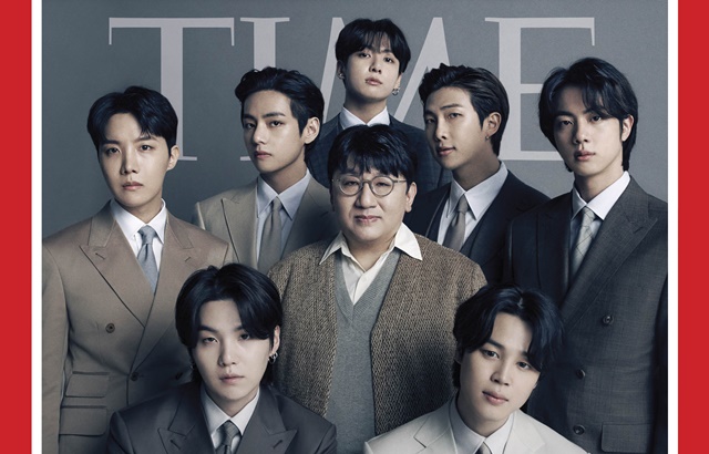 縮圖 / BTS、房時赫《時代雜誌 (TIME)》封面