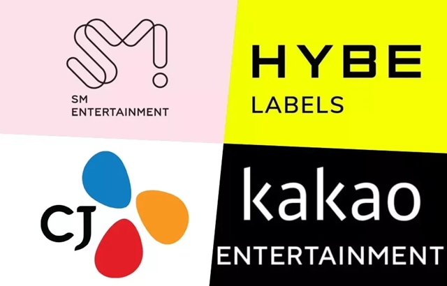 S.M. Entertainment、HYBE、CJ、kakao Entertainment