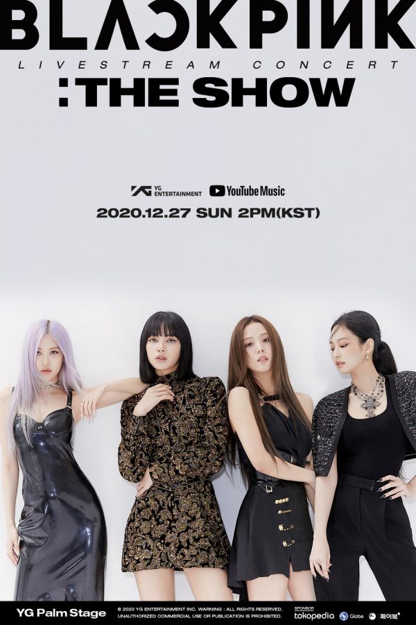 BLACKPINK《YG Palm Stage – 2020 BLACKPINK:The Show》海報