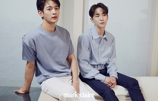 SHINee《美麗佳人 (Marie Claire)》韓版八月號：珉豪、Key