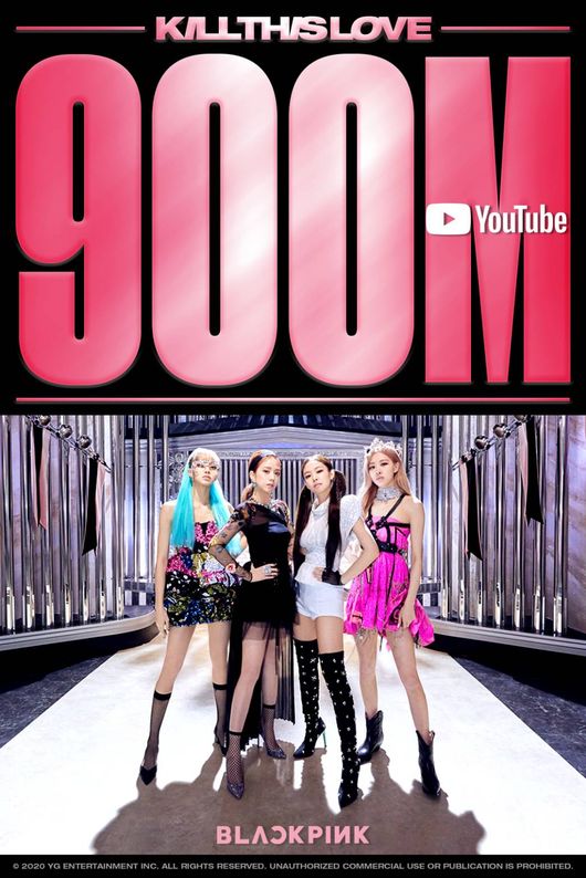 BLACKPINK《Kill This Love》九億