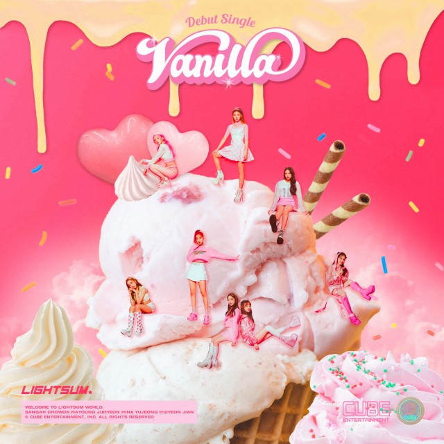 LIGHTSUM 單曲《Vanilla》封面