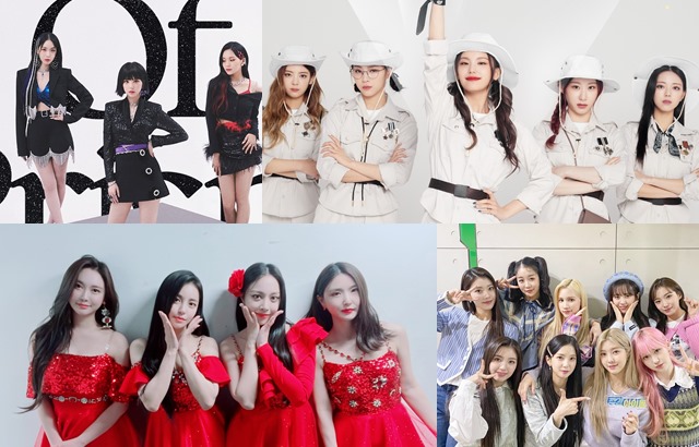 VIVIZ、ITZY、Brave Girls、Kep1er