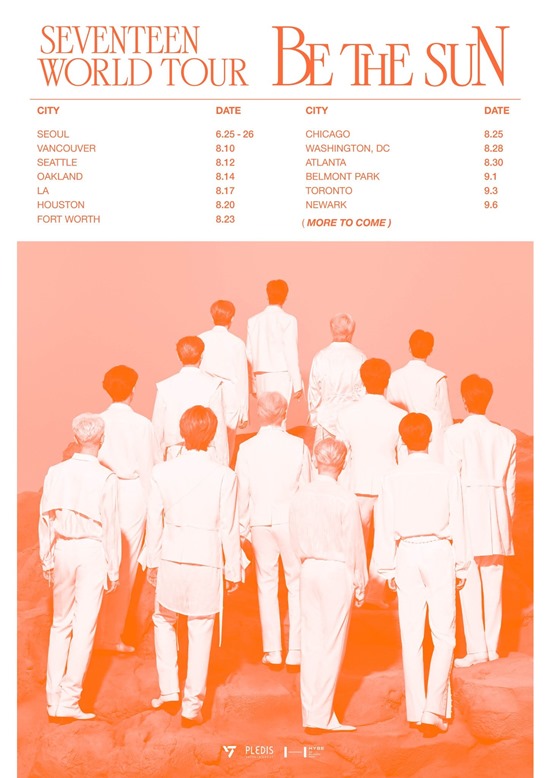 SEVENTEEN《Be the Sun》海報