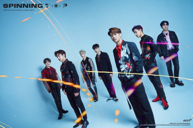 GOT7《SPINNING TOP》概念照