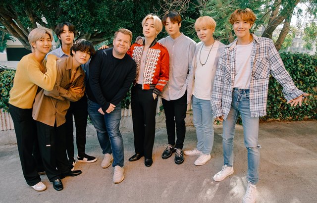 詹姆斯柯登、BTS