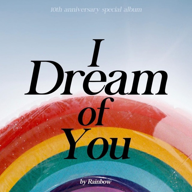 Rainbow 十週年紀念單曲《I Dream of You》封面