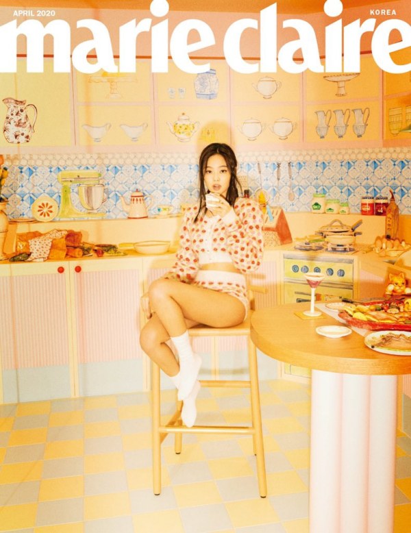 JENNIE《Marie Claire》四月號