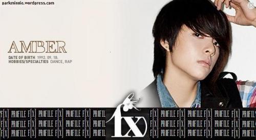 女子團體 f(x) - Amber