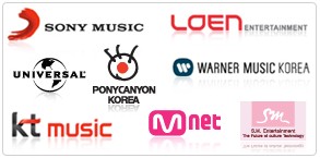 各大音樂排行榜 logo 2