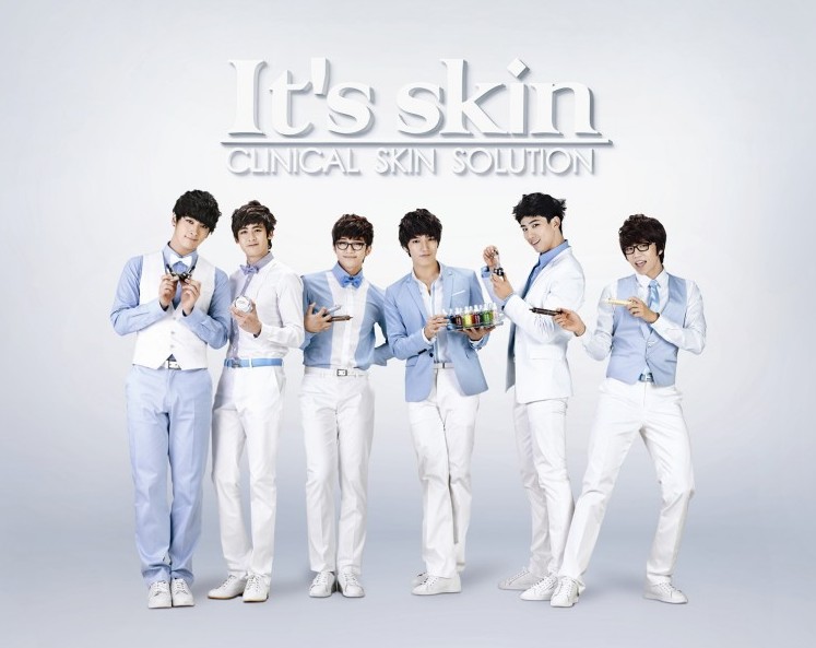 2PM 代言 It's Skin