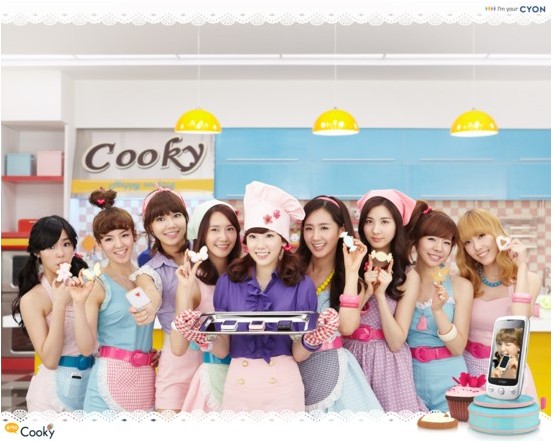 少女時代 2010 Cooky CF 少女時代 2010 Cooky CF