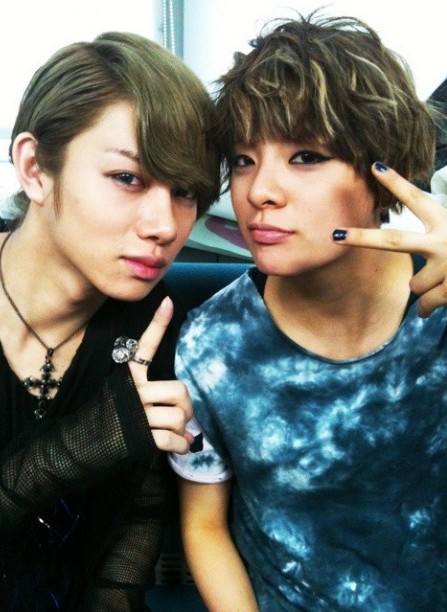 Heechul and Amber