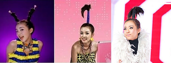 Dara 的頭髮...