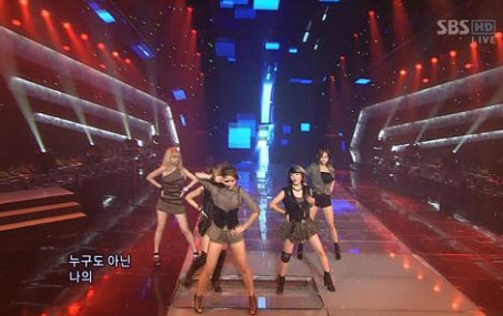 4minute 舞台崩榻 4minute 舞台崩榻