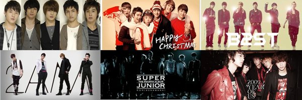 TVXQ 2PM 2AM SJ BEAST SHINee