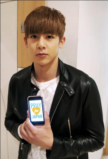 Nichkhun pray ♥ JAPAN