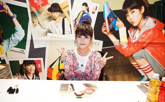 IU-Le Coq Sportif 簽名會