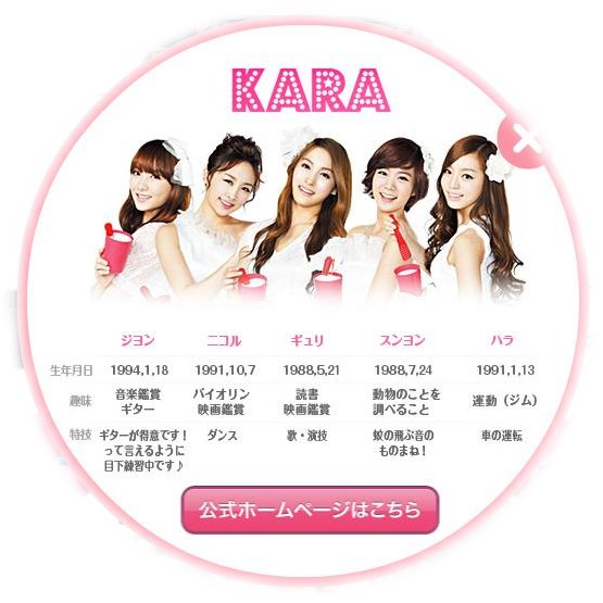 KARA代言Palty 