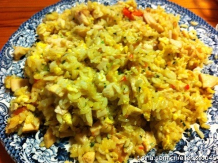 FT在真​的雞胸肉咖哩炒飯