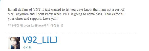 Jiyeon twitter