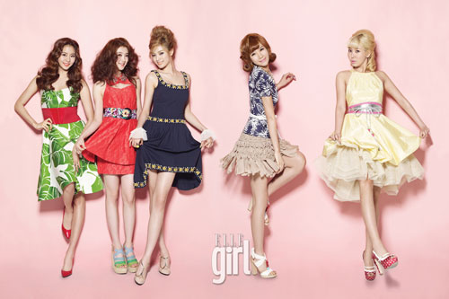 After School拍攝Elle Girl