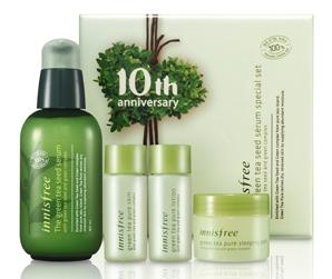 Innisfree 綠茶種籽精華