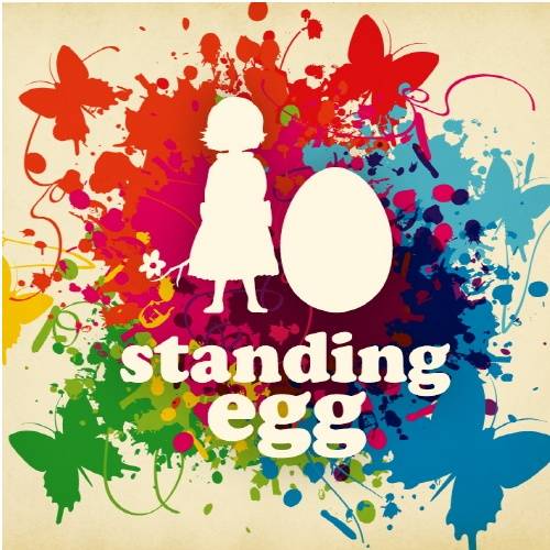 Standing Egg 앓이 with windy