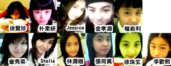 少女時代組成過程 少女時代組成過程