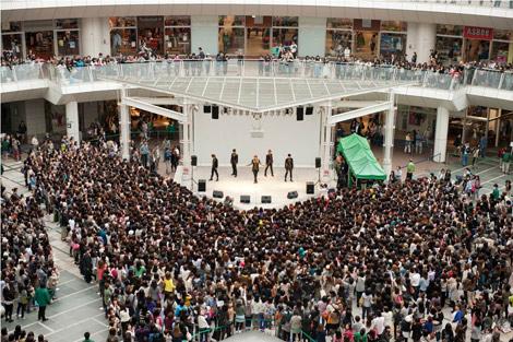 MBLAQ日本出道舞台