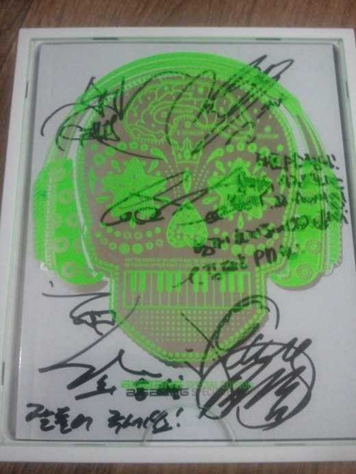 Big Bang 簽名CD Big Bang 簽名CD