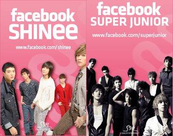 SJ和SHINee的官方FB