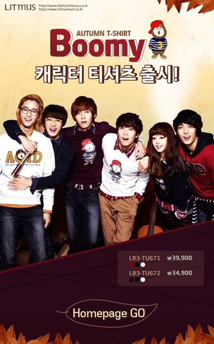 FTIsland Litmus代言照 FTIsland Litmus代言照