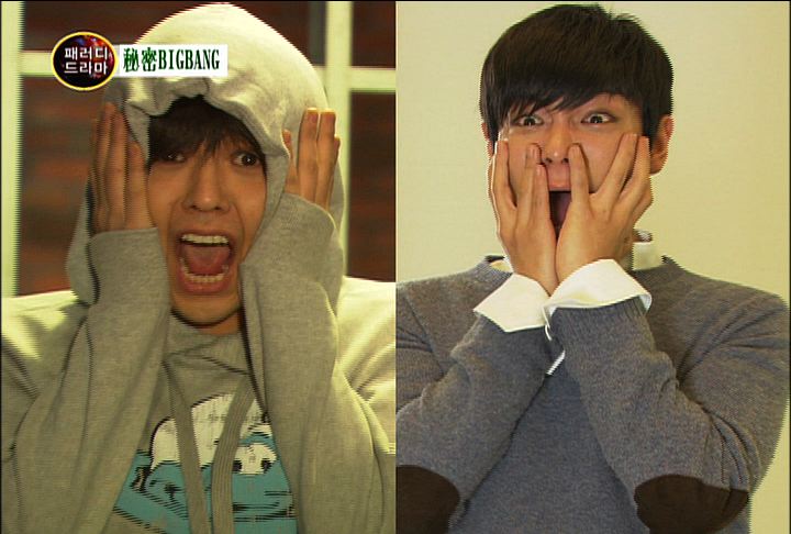 the big bang show TOP&GD