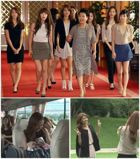 SNSD in青瓦台