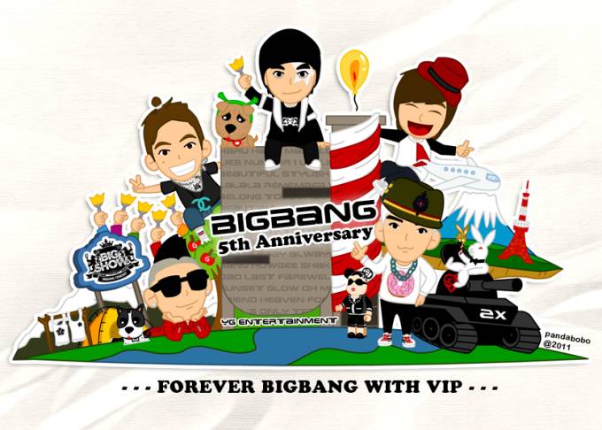 Big Bang VIP 五周年 by BoBo