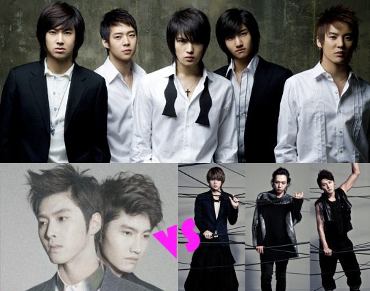 TVXQ 東方神起 DBSK vs. JYJ