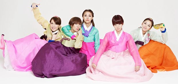 0921 知英推特 KARA韓服 KARA ch live OnAir最後一集