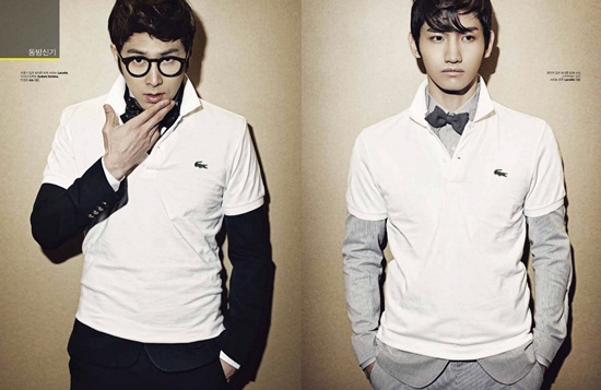 東方神起 Lacoste
