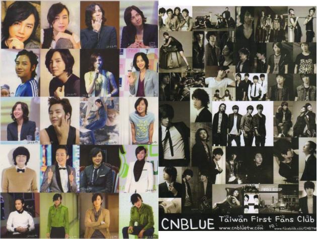 張根碩貼紙、CNBLUE小海報