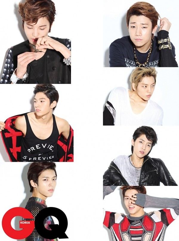 Infinite GQ Korea