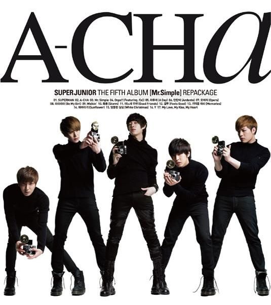 Super Junior 五輯再版專輯 A cha