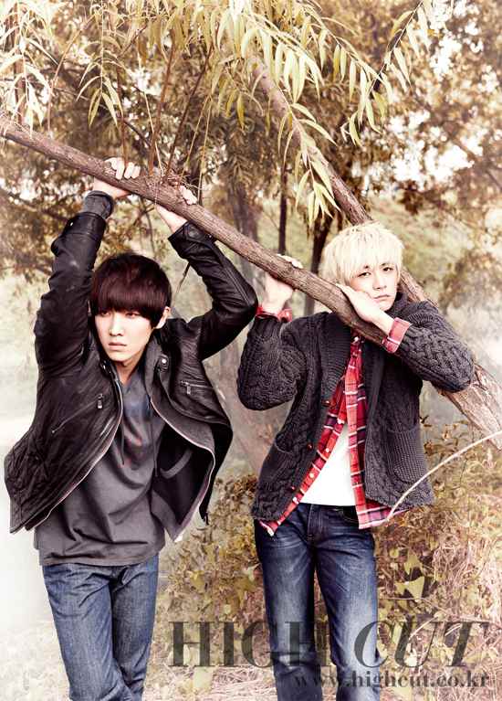 MBLAQ 天動 李準 High Cut 10月號