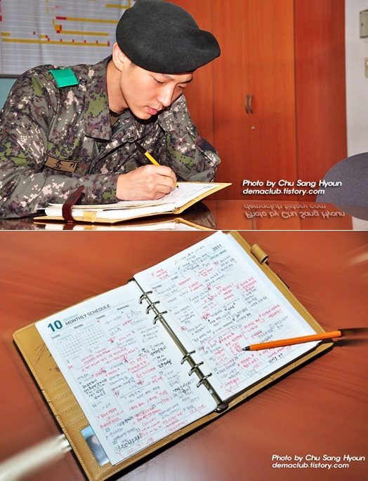 李準基 軍中日程